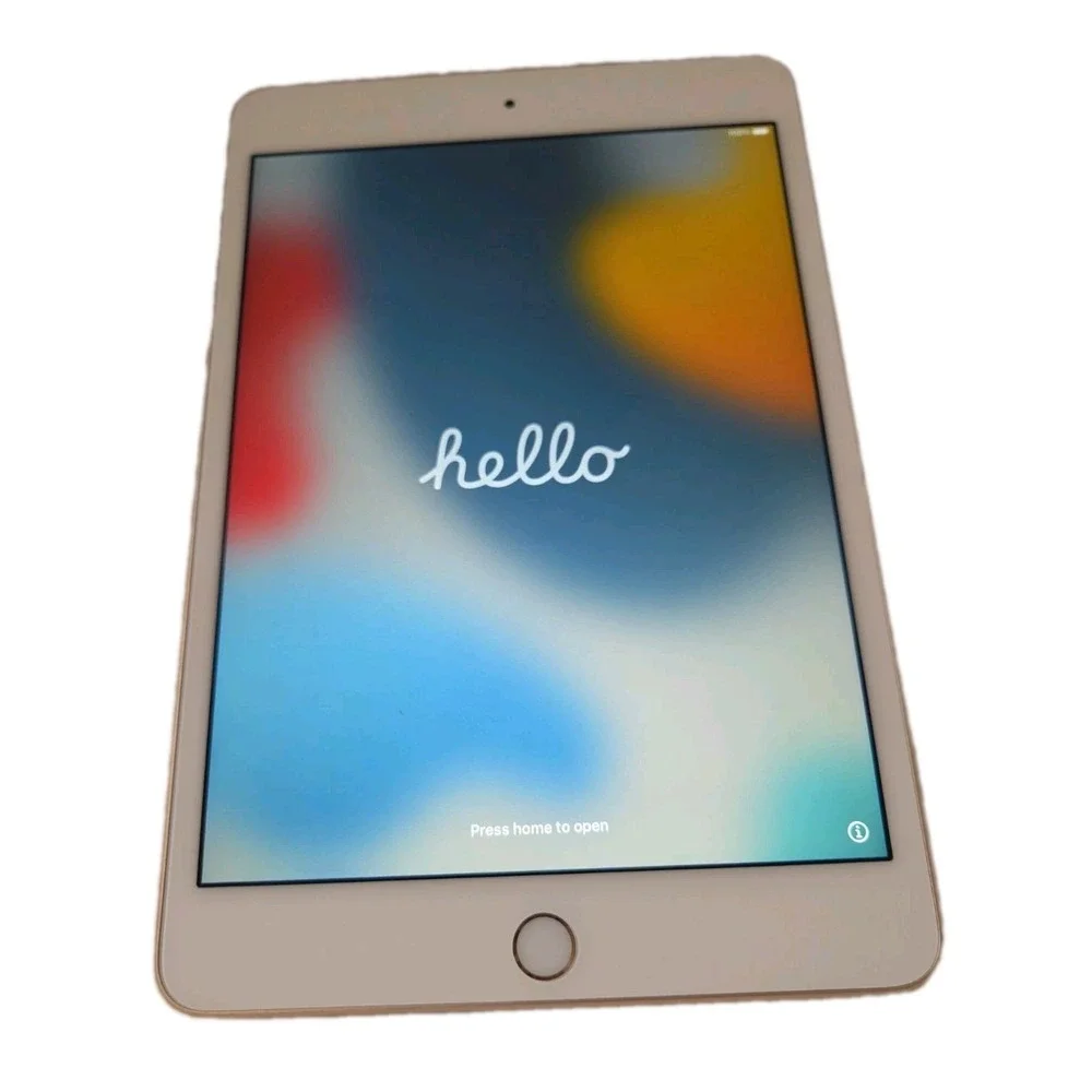 Apple iPad Mini 4th Gen Rose Gold iOS Wi-Fi 64GB Model A-1538 Unlocked